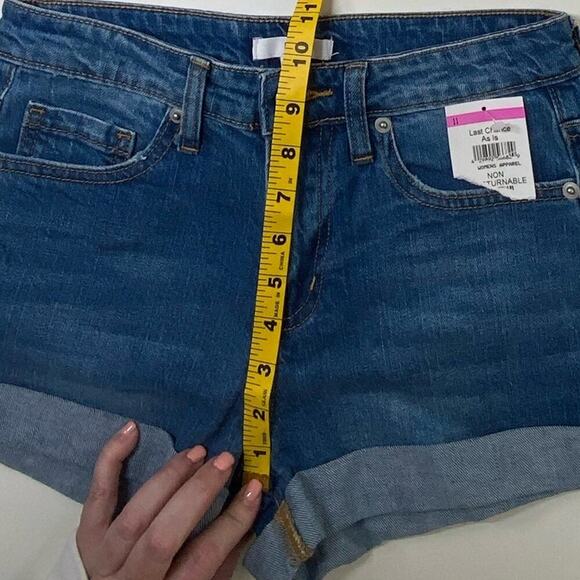 NWT | BP | Rolled Hem Denim Shorts | Blue | Size 25 - Picture 10 of 13